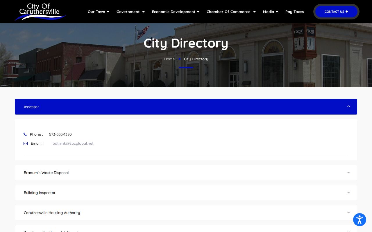 Caruthersville court records Municipal Court directory contact
